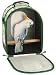Vo-Toys Pet Voyage Bird Traveler Tropical Print 12 1/4 in x 16 in x 8.5 in