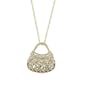 14K Yellow Gold Diamond Necklace (0.07 ctw, GH, SI1)