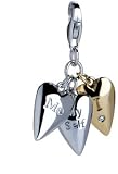 Me Myself and I Sterling Silver Diamond Charm By Hot Diamonds