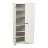Assembled 71-3/4 High Storage Cabinet, 36 x 18-1/4, Putty (HONSC1872L)