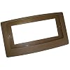 Flush Mount Adaptor Plate for the Flush Mount Heating and Air Conditioning Booster Fan, Brown