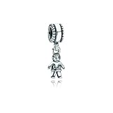 Pandora Damen-Bead 925 Sterling-Silber Hängender Junge 790859