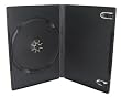 5 Stk. 1-Pack DVD H�lle Classic-Size f�r 1 CD/DVD, schwarz / Standard-R�ckenbreite: 14mm