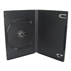 60 DVD H�llen Schwarz Single / 1 CD o. DVD / 14mm