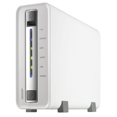QNAP ターボNAS TS-110 白 TS-110