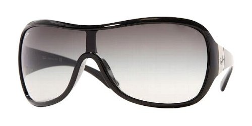 Ray Ban Rb4099 Black / Grey Gradient Kunststoffgestell Sonnenbrillen