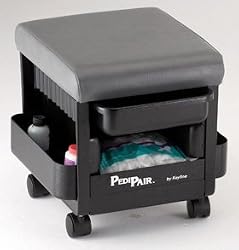 Kayline 502 Portable Pedicure Storage Cabinet/Stool
