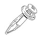 CRL 1998 Toyota Camry and Corolla Screw Type Rivet