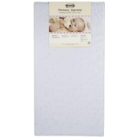 Simmons Kids Harmony Plus 160 Coil Baby, Crib, and Toddler Mattress