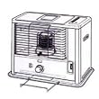 Sengoku Heat Mate Portable Radiant Kerosene Heater 10,600 BTU , Beige #HMHR-1101