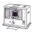 Sengoku Heat Mate Portable Radiant Kerosene Heater 10,600 BTU , Beige #HMHR-1101