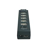 Rosewill 7 Ports USB 2.0 Hub with Power Adapter (RHB-330)