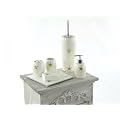 aniba Design Bad SET 6 tlg. Flagler Beach, weiss/muster