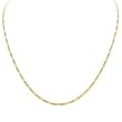 14k Yellow Gold 1.8mm Figaro Chain Necklace, 20"