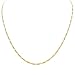 14k Yellow Gold 1.6mm Figaro Chain Necklace, 20"