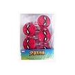 Spiderman Shower Curtain Rings - Set of 12