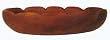 Wood Offering Bowl / Boat Shaped Bowl