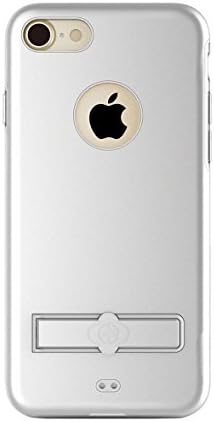 iPhone 7 Case, Mamoru 360° Full Protection Ultra Slim Dual Layer Hybrid Case with Kickstand - (Silver)