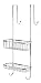 Kitchen & Housewares : Stainless Steel Over the Door Shower Caddy
