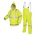 Luminator, .38mm, PVC/Polyester, Suit, 3 PC, Reflective Tape, FLUOR LIME - 2083SRX3