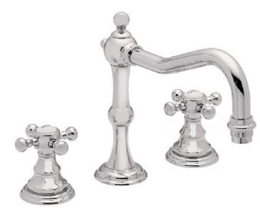 California Faucets 8 Widespread Lavatory Faucet Polished Rose
