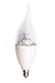 G7 Tonopah LED Candelabra 35W Replacement C37 Flame Tip Light Bulb, Dimmable Warm White Light 2700K 5 Watt 330 Lumen, E12 Base