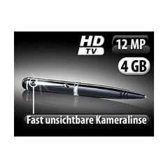 Somikon 6in1-HD-Videokamera "DV-724HD" im Kugelschreiber