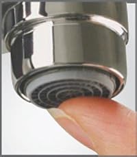 Neoperl Smart Care 1.0 Gpm / Soft Cascade Stream Faucet Aerator Pressure Compensating | Rubber Tip Easy Clean Bottom | Serious Flow Control