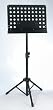 Belmonte 5052BK Double Lip Solid Desk Orchestra Music Stand
