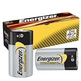 Energizer D Alkaline Industrial Batteries, Box of 12