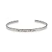 I Am Always With You Cuff Bracelet