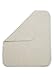 LANACare Organic Merino Wool Baby Blanket, Natural White with Lace Edge