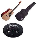 Washburn OG2TPAK Oscar Schmidt Acoustic Guitar Pack