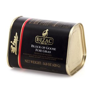 Block of Goose Foie Gras - Liver - (Plain) 14.8 oz (Only $9.95 Overnight Shipping!) by JustCaviar
