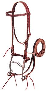 WEAVER DELUXE BRIDLE REINS SET HORSE WESTERN TACK