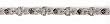 STERLING SILVER MARCASITE BRACELET