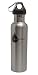 Stainless Steel Sports Water Bottles Wide Mouth by AquaSteel Food Grade 27 oz SILVER - Single