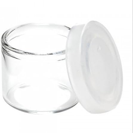 Glass Jars that are small, tiny, mini, miniature, adorable, lovable, made by DabJars brand premium quality with white lids * only authorized seller *