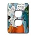 All Products : Londons Times Gen. 2 Computers Internet Cartoons - Twitter Fail Whales - Light Switch Covers - 2 plug outlet cover