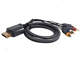 Xbox 360 Component Hdtv Video and RCA Stereo Av Cable By Sunvalleytek