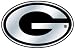 Georgia Bulldogs Silver Auto Emblem