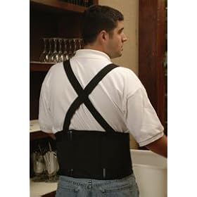 Large Back Brace Support Suspenders Adjustable by ERB