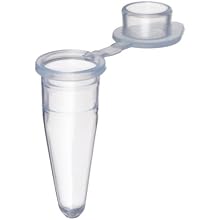BrandTech 781300 Plastic 0.2mL Dome Cap PCR Tube, Neutral (Pack of 1000)