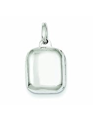 Genuine .925 Sterling Silver 14mm Locket 2 Grams. 100% Satisfaction Guaranteed.