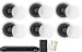 Electronics : NuVo NV-E6GXS-DC Essentia Expansion Kit w/6 Pairs of Spkrs
