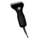 Ccd Long-range Barcode Scanner PS/2 Light Rugged Design Black