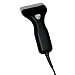 Ccd Long-range Barcode Scanner PS/2 Light Rugged Design Black