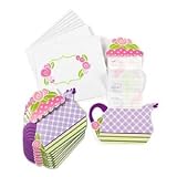 Girly Tea Party Invitations (1 dz)