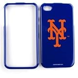 Apple iphone 4 4S Snap-On Case, MLB New York Mets Officially Licensed Hard Protector Cover Siskiyou