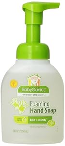 BabyGanics Fine and Handy Foaming Hand Soap, Apple, 250 Ml, 8.45-Ounce, Packaging May Vary